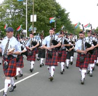 image of south african
                                          pipe band